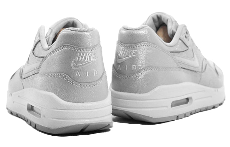 Nike Womens Air Max 1 Cut Out Magnetic Field - Wolf Grey 644398-001