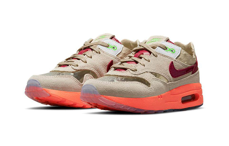 Nike CLOT x Air Max 1 'Kiss of Death' 2021 BP DH2493-100