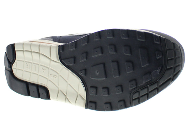 Nike Air Max 1 Essential 'Dark Obsidian Grey' Dark Obsidian/Dark Grey/Light Bone/Total Orange 537383-420