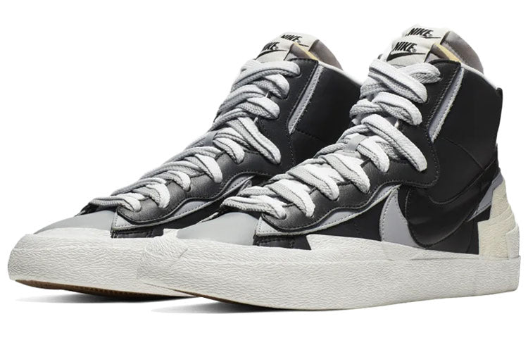Nike Blazer Mid x Sacai Black Wolf Grey BV0072-002