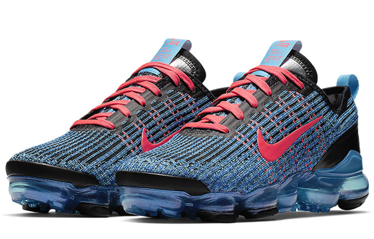 Nike Air VaporMax Flyknit 3 GS 'Blue Fury' Blue Fury/Flash Crimson-Black BQ5238-401