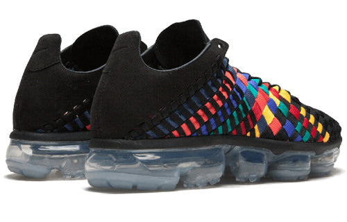 Nike Air VaporMax Inneva 'Rainbow' Black/Black-Glacier Blue-Laser Orange AO2447-001