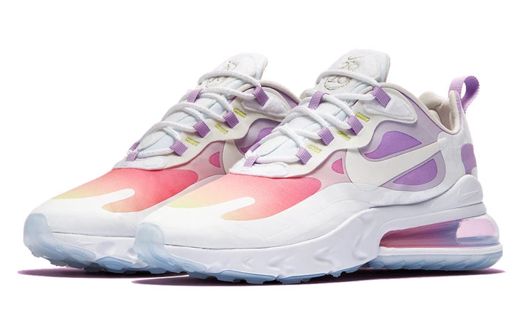 Nike Womens Air Max 270 React Multi-Color White CU2995-911