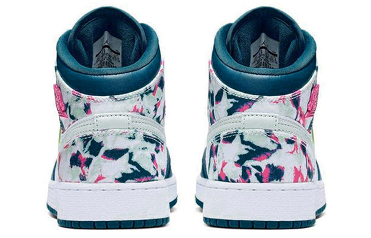 Air Jordan 1 Mid PS 'Green Abyss Frosted Spruce' Green Abyss/Frosted Spruce/White 640737-300