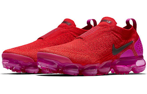 Nike Womens Air VaporMax FK MOC 2 University Red Fuchsia Blast AJ6599-600