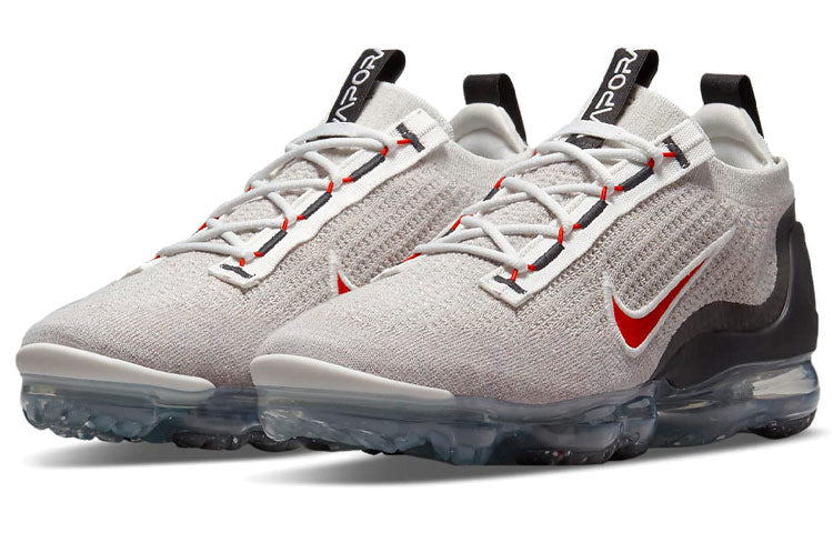 Nike Air Vapormax 2021 Flyknit Light Bone University Red DH4085-003
