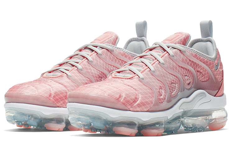 Nike Womens Air VaporMax Plus 'Bleached Coral' Bleached Coral/Metallic Platinum/Pure Platinum AO4550-603