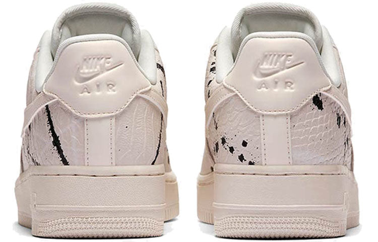 Nike Womens Air Force 1 Low LX 'Phantom Snakeskin' Phantom/Phantom-Black-Summit White 898889-007