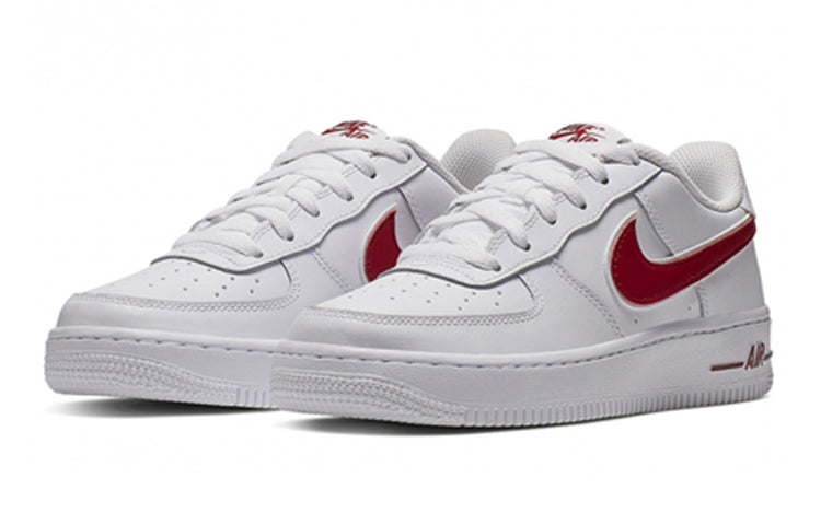 Nike Air Force 1 Low GS White Gym Red AV6252-101