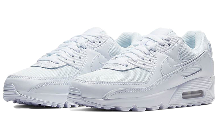Nike Womens Air Max 90 'White' White/White/Wolf Grey/White CQ2560-100