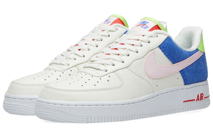 Nike Womens Air Force 1 Low 'Panache' Sail/Artic Pink/Racer Blue AQ4139-101