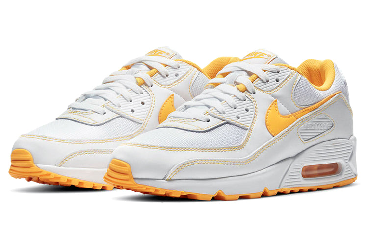 Nike Air Max 90 'Laser Orange' White/White/Laser Orange DH0276-100