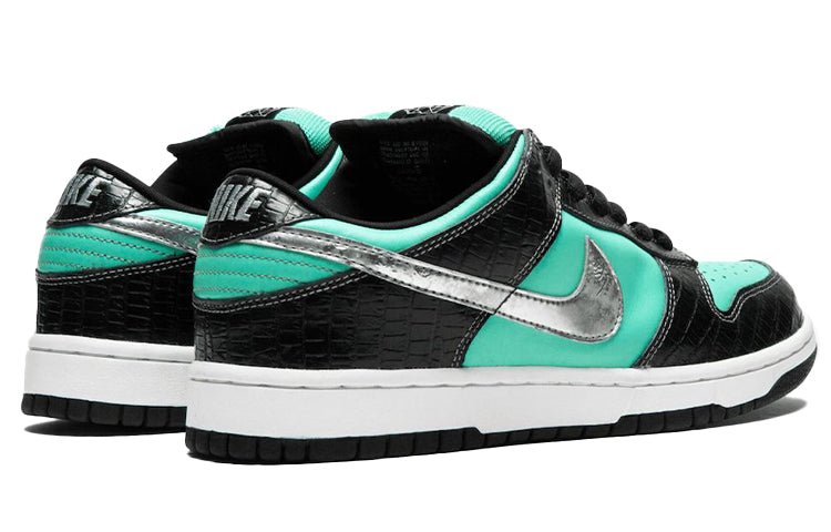 Nike Diamond Supply Co. x Dunk Low Pro SB Skateboard 'Tiffany' Aqua/Chrome 304292-402