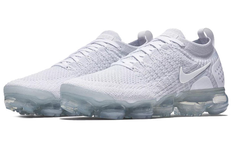 Nike Womens Air VaporMax Flykint 2 Triple White 942843-100