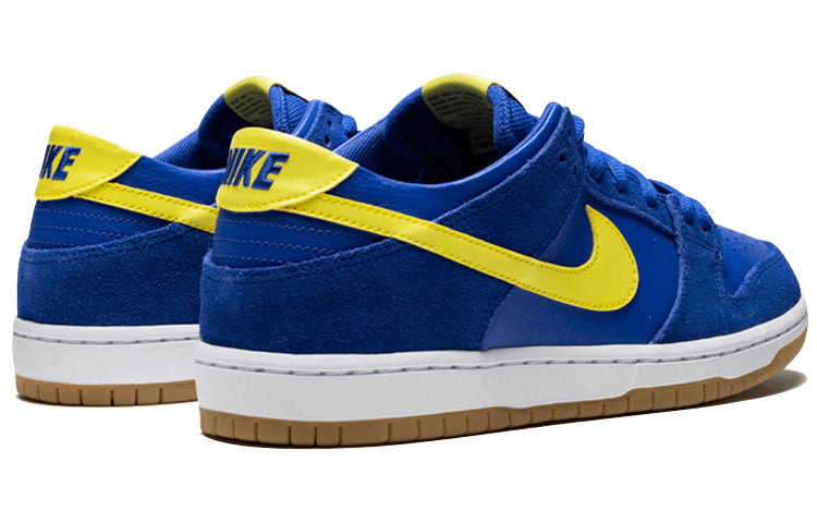 Nike Zoom Dunk Low Pro SB Skateboard 'Boca Juniors' Varsity Royal/Lightning-Gum Light Brown 854866-471