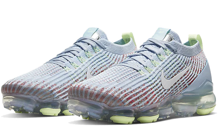 Nike Womens Air Vapormax Flyknit 3 'Hydrogen Blue Volt' Hydrogen Blue/Light Blue/Barely Volt AJ6910-401