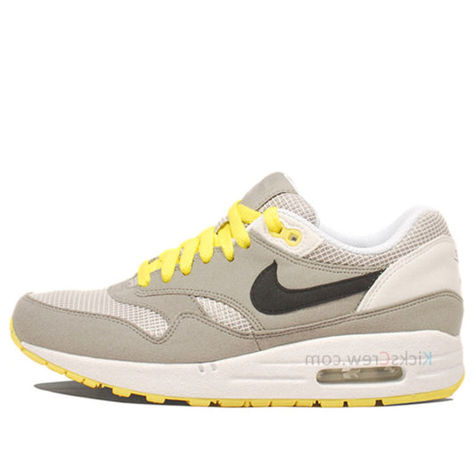 Nike Womens Air Max 1 Medium Grey Sonic Yellow 319986-019
