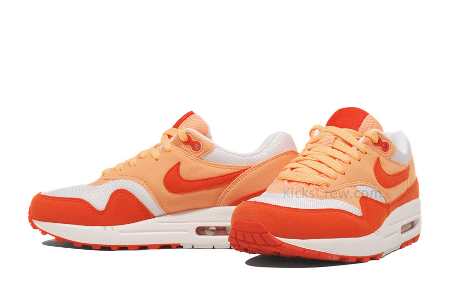 Nike Womens Air Max 1 ND Peach Cream Team Orange 319986-800