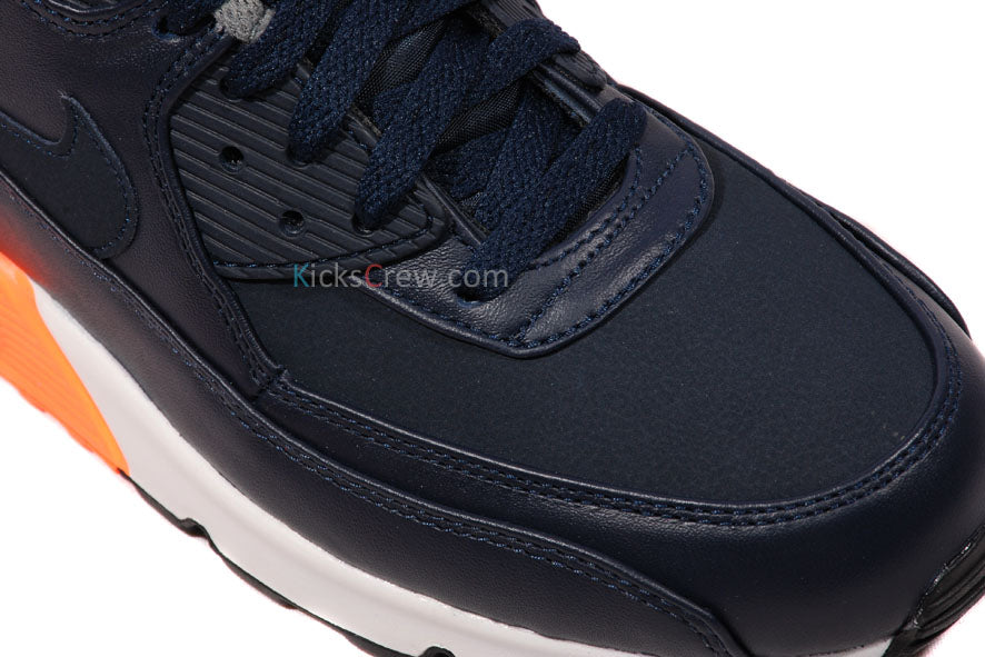 Nike Air Max 90 Premium Dark Obsidian Orange 333888-402