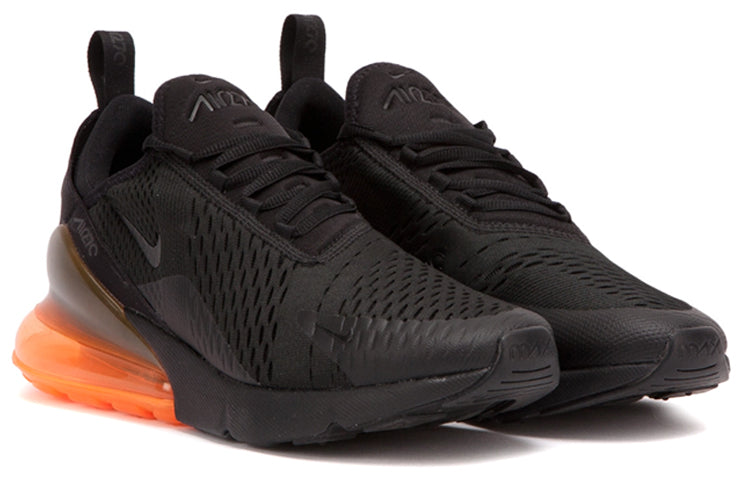 Nike Air Max 270 Black Total Orange AH8050-008