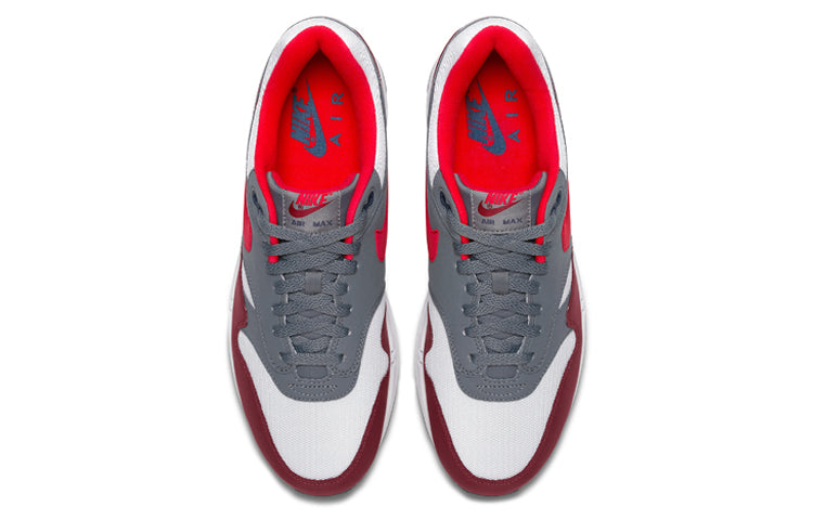 Nike Air Max 1 'University Red' White/University Red/Cool Grey/Team Red AH8145-100