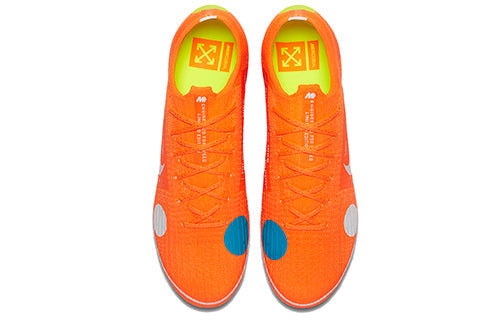 Nike OFF-WHITE x Mercurial Vapor 360 'Orange' Orange/White-Blue-Yellow AO1256-810