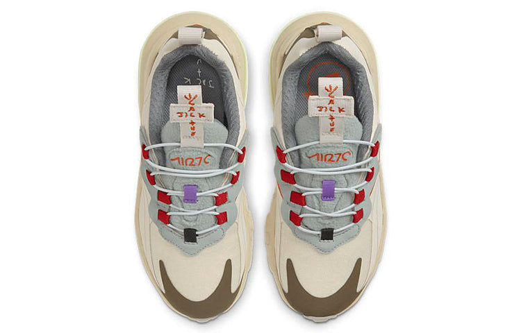Nike Travis Scott x Air Max 270 React ENG PS 'Cactus Trails' Light Cream/Dark Hazel/Mica Green/Starfish CV2414-200