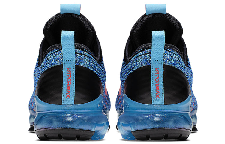 Nike Air VaporMax Flyknit 3 GS 'Blue Fury' Blue Fury/Flash Crimson-Black BQ5238-401
