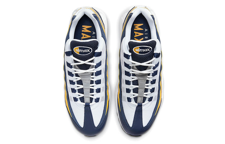 Nike Air Max 95 'Michigan' Midnight Navy/University Gold/Wolf Grey/White CZ0191-400