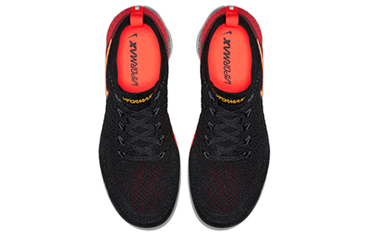 Nike Air VaporMax Flyknit 2 Black Laser Orange 942842-005
