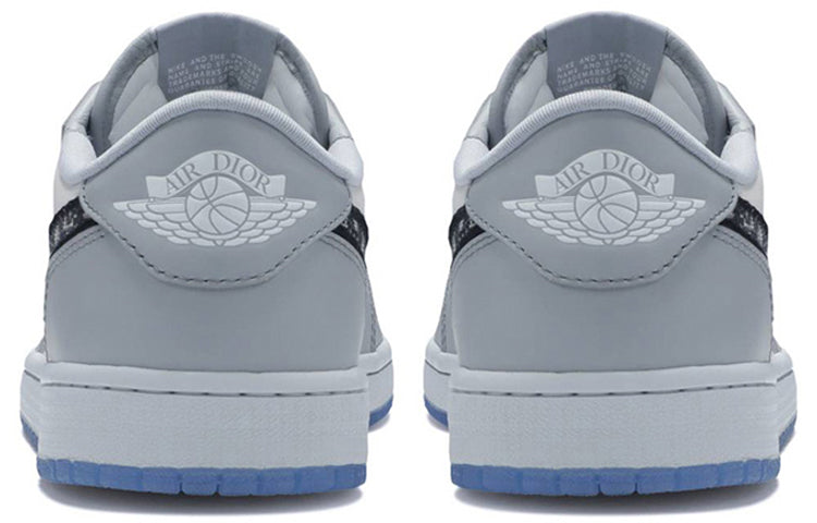 Dior x Air Jordan 1 Low ‘White Grey’