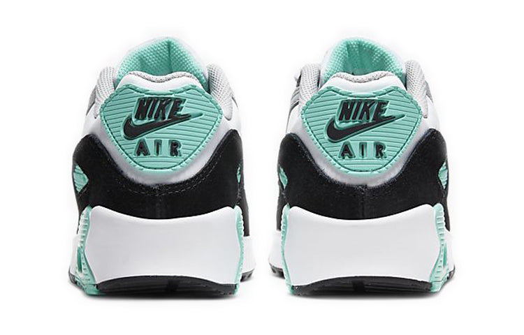 Nike Air Max 90 Leather'Hyper Turquoise' GS White/Particle Grey/Hyper Turquoise/Black CD6864-102