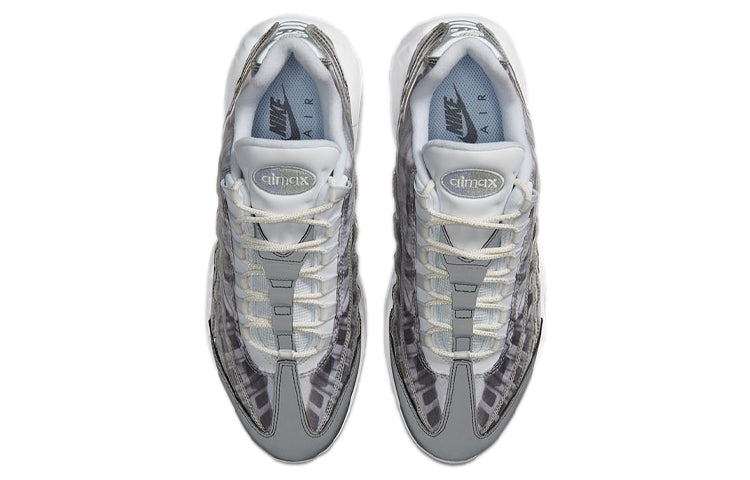 Nike Air Max 95 'Footprint' White/Sail/Pure Platinum/Smoke Grey DA4301-100