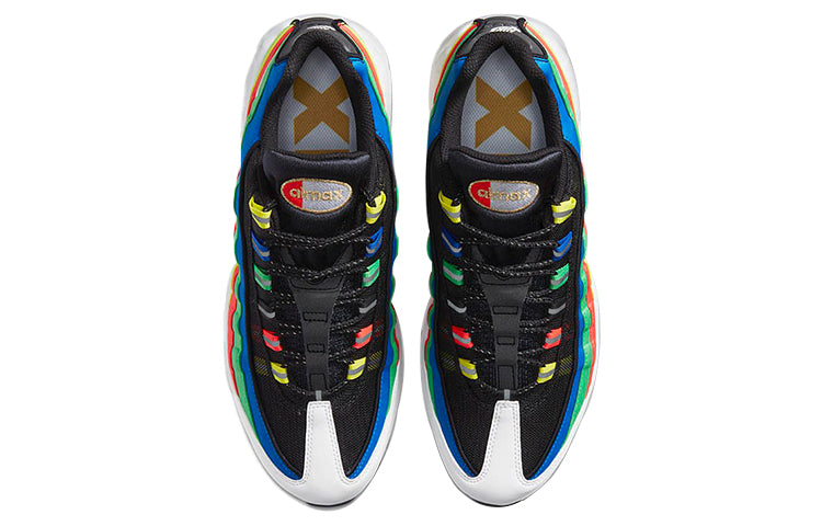 Nike Air Max 95 'Olympics' Black/White/Racer Blue/Green Spark DA1344-014