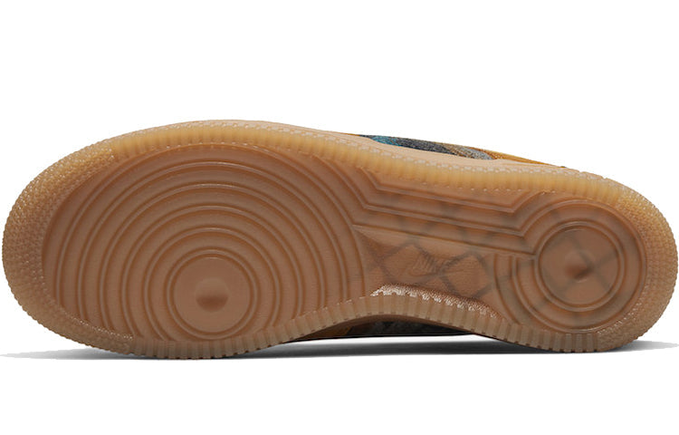 Nike Air Force 1 Low 'N7 Pendleton' Gold Suede/Dark Sulfur CQ7308-700