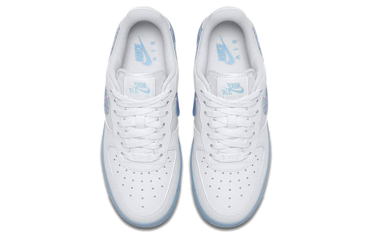 Nike Womens Air Force 1 Low 'Hydrogen Blue' White/Hydrogen Blue/Laser Blue CZ0377-100