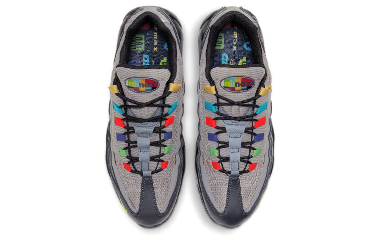 Nike Air Max 95 'Evolution of Icons' Light Charcoal/Black/Lemon Venom/University Red CW6575-001