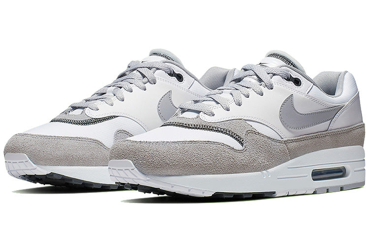 Nike Air Max 1 'White Black Wolf Grey' White/Black/Wolf Grey AH8145-113