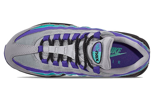Nike Air Max 95 'Aqua' Wolf Grey/Black-Indigo Burst-Hyper Jade AT2865-001