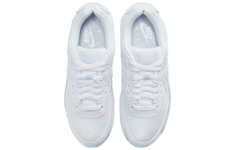 Nike Womens Air Max 90 'White' White/White/Wolf Grey/White CQ2560-100
