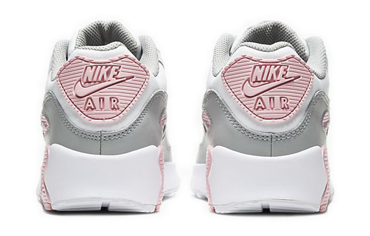 Nike Air Max 90 Leather GS 'Metallic Silver Pink' Light Smoke Grey/White/Pink/Metallic Silver CD6864-004