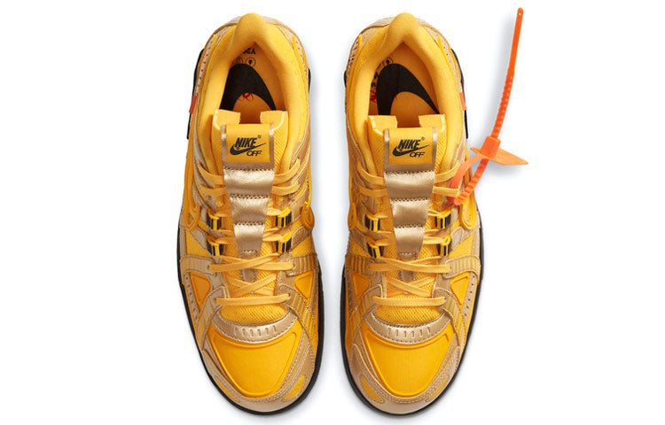 Nike Air Rubber Dunk x OFF-WHITE University Gold CU6015-700