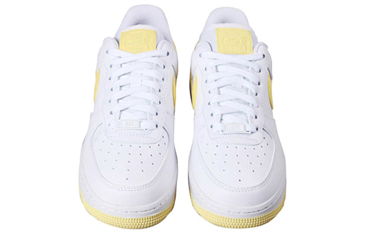 Nike Womens Air Force 1 Low '07 'Bicycle Yellow' White/Bicycle Yellow/White AH0287-106