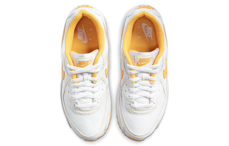 Nike Air Max 90 'Laser Orange' White/White/Laser Orange DH0276-100