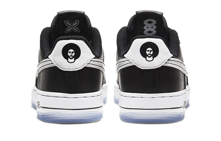 Nike Colin Kaepernick x Air Force 1 Low '07 PS TD 'True to 7' Black/Black/White CQ4561-001