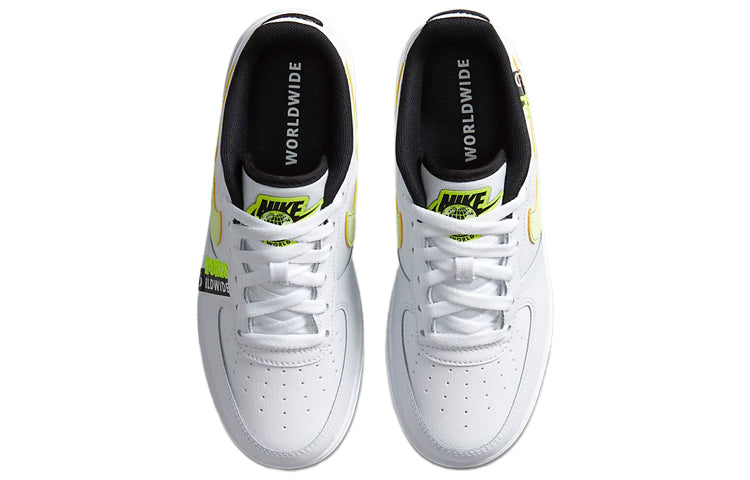 Nike Air Force 1 Low GS Worldwide Pack - White Barely Volt CN8536-100