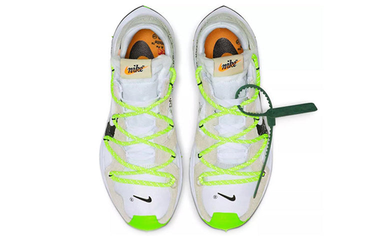 Nike Womens WMNS Zoom Terra Kiger 5 OW Off-White - White Electric Green CD8179-100