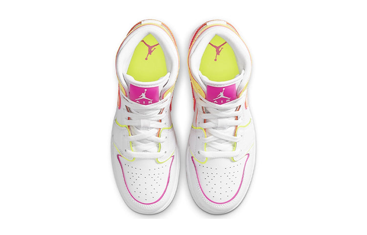 Air Jordan 1 Mid GS Edge Glow CV4611-100