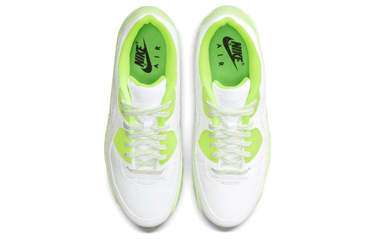 Nike Womens Air Max 90 'Exeter Edition' White/Barely Volt/Volt/White DH0133-100