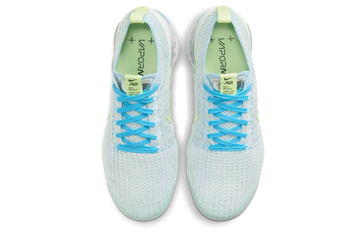 Nike Womens Air VaporMax 3 'Pure Platinum Baltic Blue' Pure Platinum/Baltic Blue/Metallic Silver/Barely Volt DC2051-001